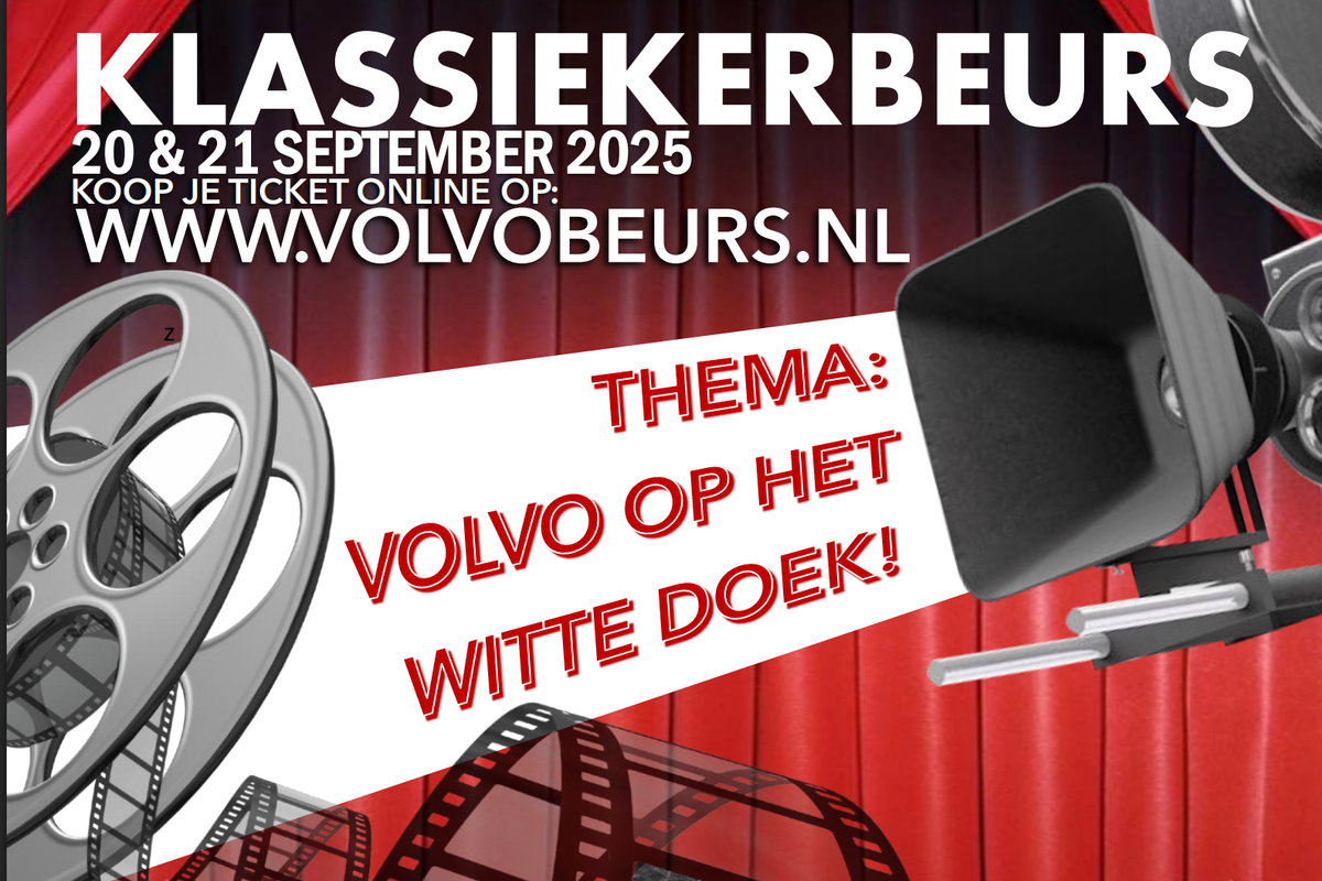 VOLVO Klassieker Beurs 20 & 21 september 2025 Autotron Rosmalen